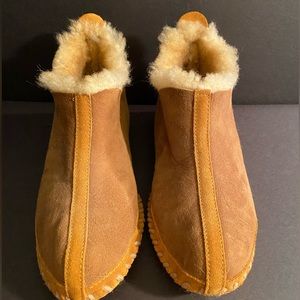 Women’s Shearling Slippers, LL Bean, Size 9, Never worn,